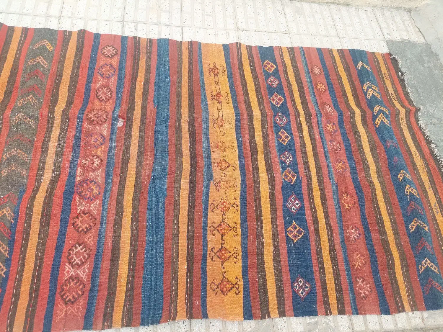 گلیم دست بافت|گلیم، جاجیم، گبه|تبریز, |دیوار