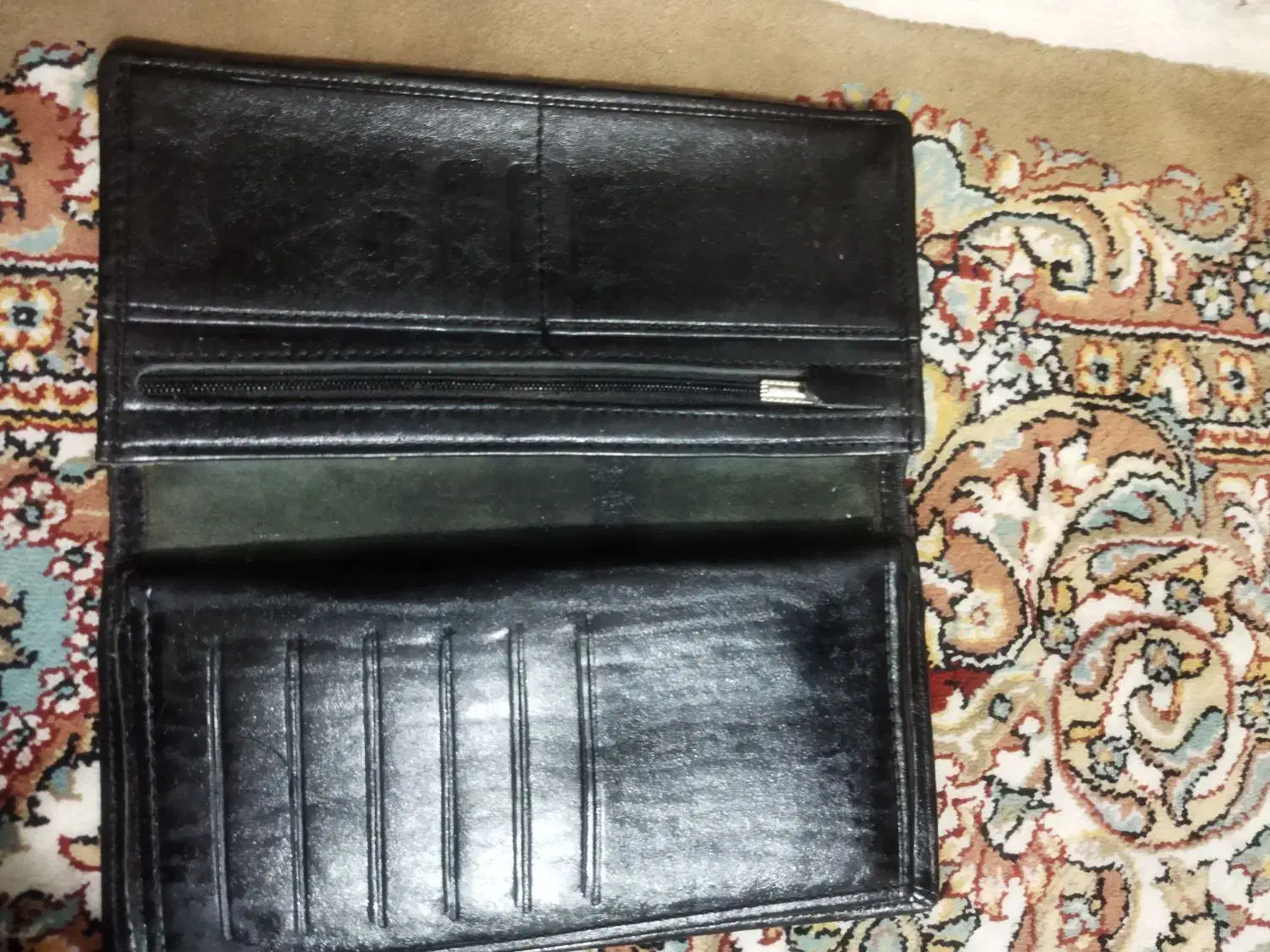 کیف پول چرم طبیعی|کیف، کفش، کمربند|قدس, شهر‌قدس|دیوار