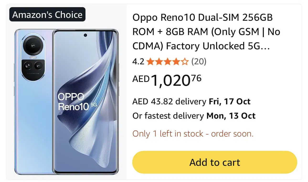 گوشی اوپو مدل رنو ۱۰ oppo reno 10 5g|موبایل|تهران, امامت|دیوار