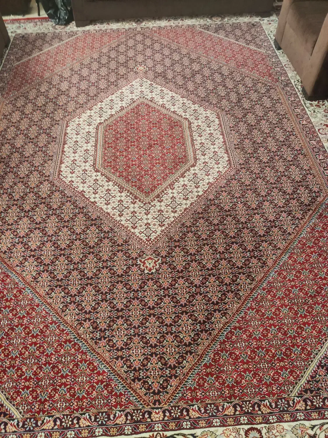 فرش 12متری فرهی عالی درحد|فرش|ساری, |دیوار