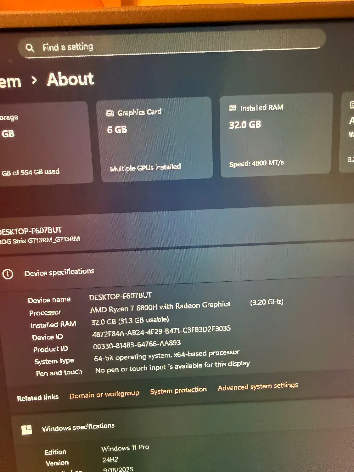 لب تاپ ROG|رایانه همراه|کرج, کوی امامیه|دیوار