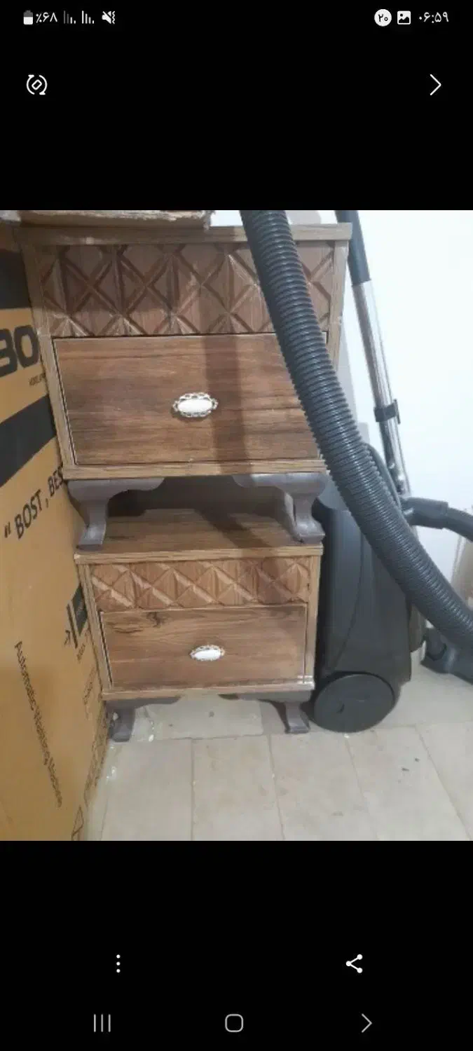 تخت دونفره در حد نو|تخت و سرویس خواب|بروجرد, |دیوار