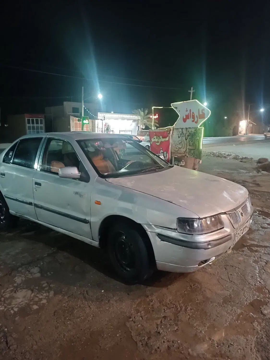 سمند نقره ای 1382|خودرو سواری و وانت|بم, |دیوار