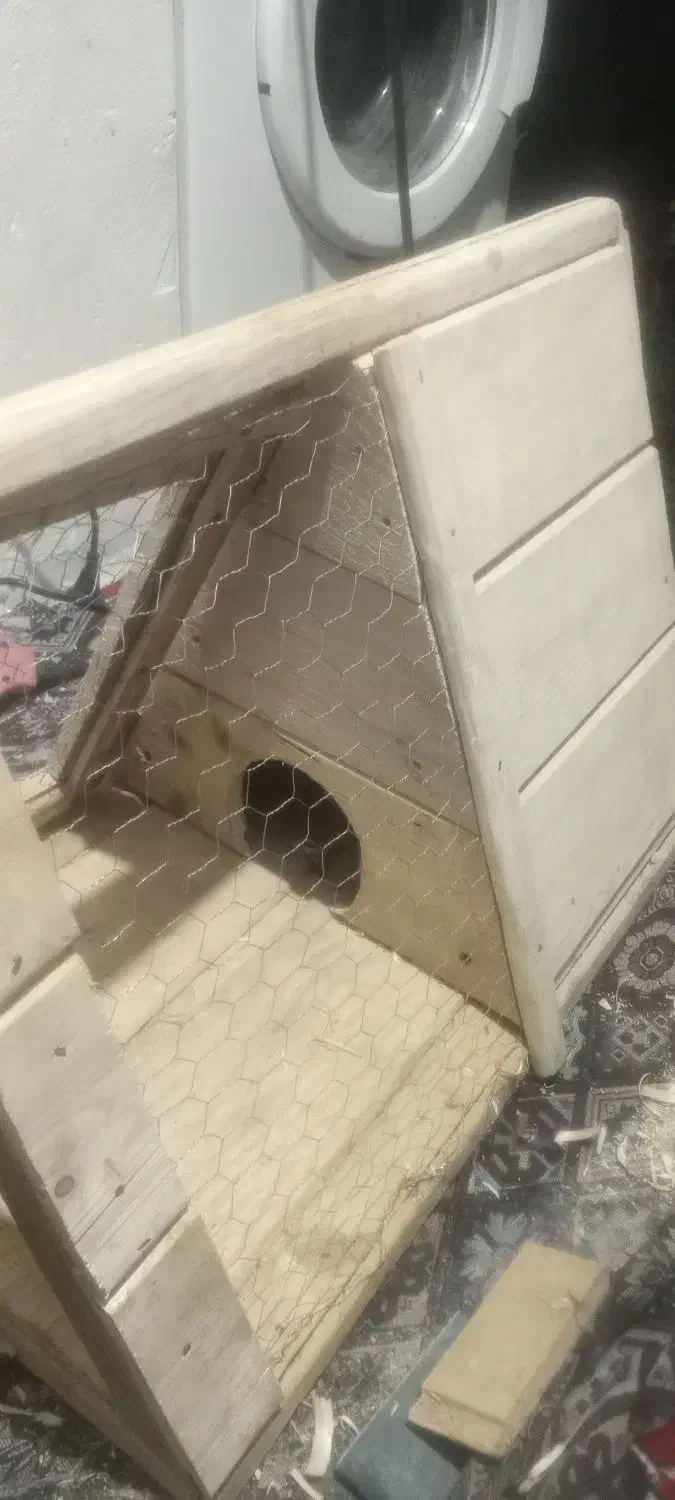 انواع خانه های چوبی برای حیوان خانگی حسینی|لوازم جانبی حیوانات|ماسال, |دیوار