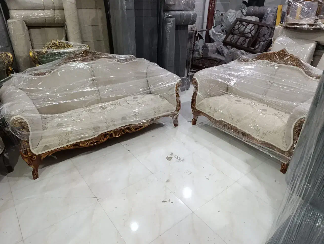 مبل سلطنتی|مبلمان خانگی و میز عسلی|خرمآباد, |دیوار