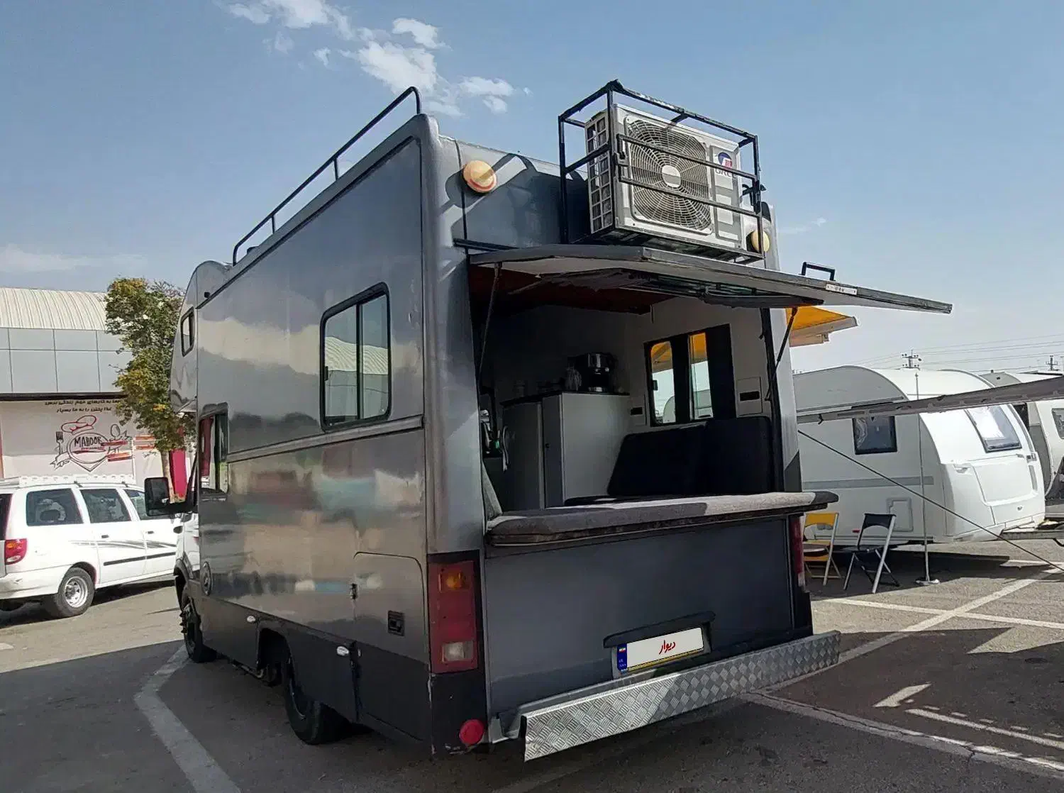 کمپر اویکو فول تجهیز ۷ نفره دیلی|خودرو سواری و وانت|تهران, شهرک الهیه غرب|دیوار