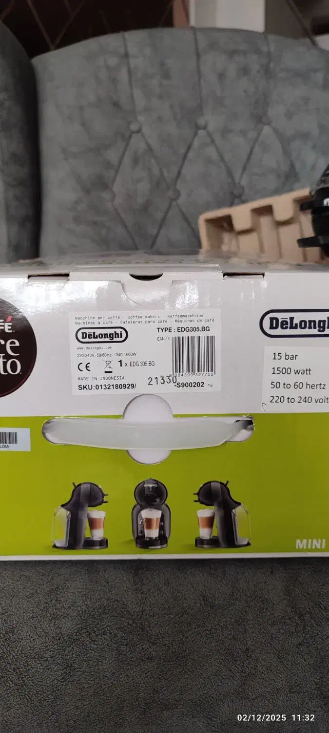 اسپرسو ساز خانگی دولچه گوستو اصل|سماور، چایساز، قهوهساز|مرودشت, پشت سایپا|دیوار