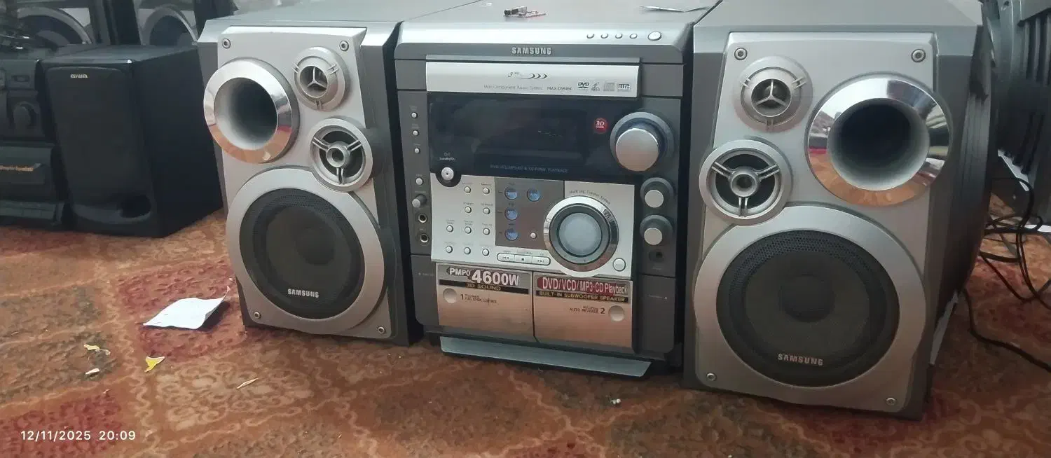 ضبط سامسونگ ۴۶۰۰ وات آک|سیستم صوتی خانگی|قم, مجیدیه|دیوار