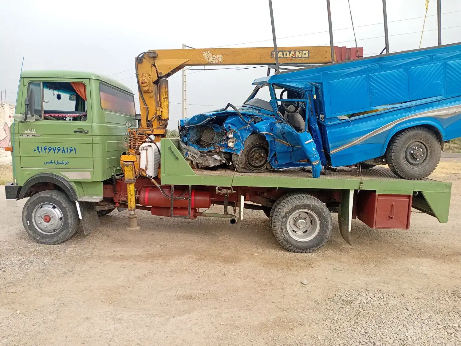 خدمات جرثقیل امانی|خدمات حمل و نقل|میاندوآب, |دیوار