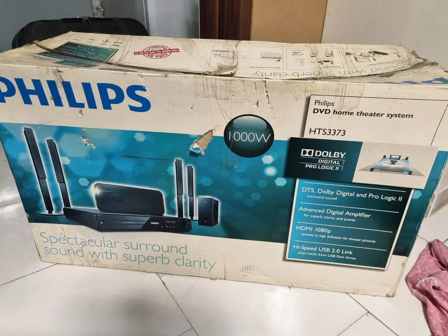 سینما خانگی فیلیپس|سیستم صوتی خانگی|کرج, شهرک بنفشه|دیوار