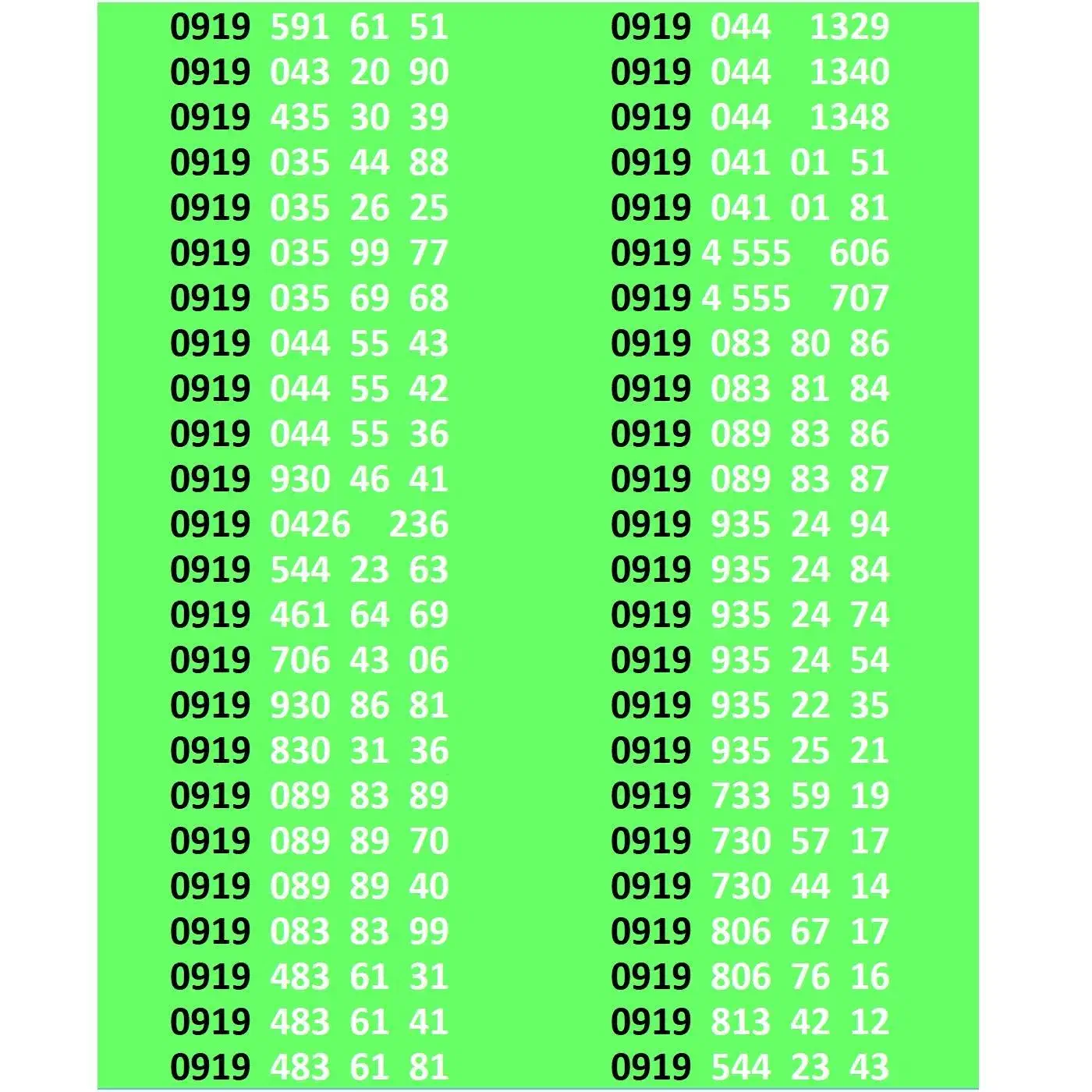 0919-625-25-80|سیم‌کارت|تهران, صادقیه|دیوار