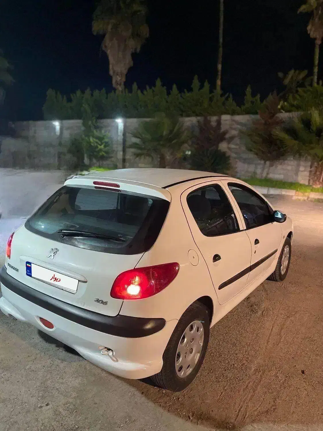 پژو ۲۰۶تیپ ۲ مدل ۹۱|خودرو سواری و وانت|لاهیجان, گلستان|دیوار