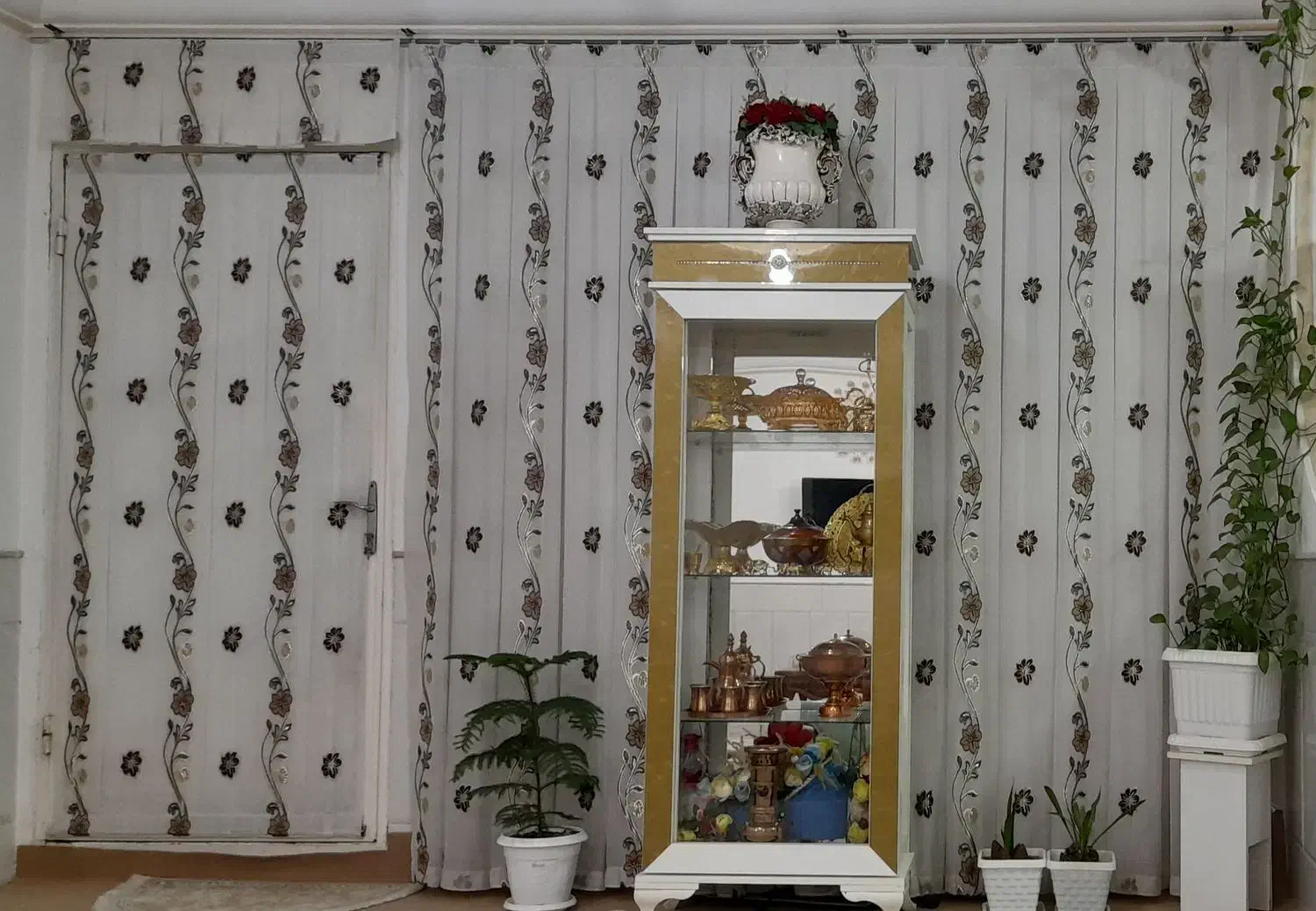 پرده پذیرایی|پرده، رانر، رومیزی|قم, ولیعصر|دیوار