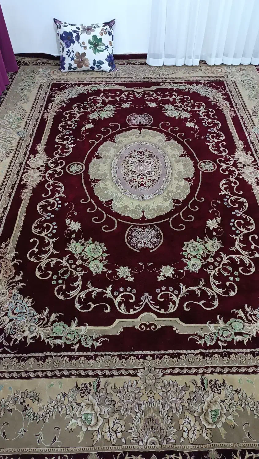 ۳ تخته فرش ۱۲ متری نگین مشهد|فرش|گنبد کاووس, |دیوار