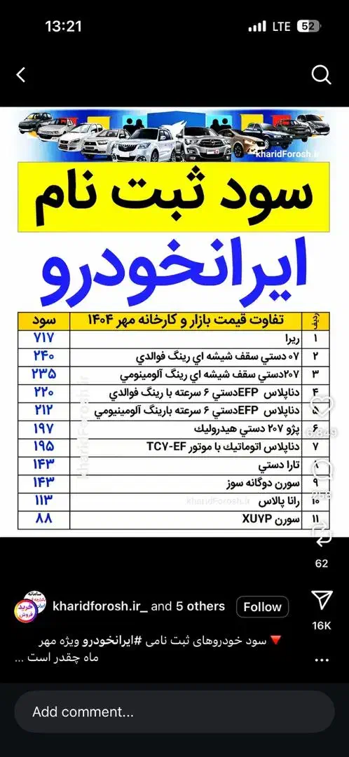 حواله فروشی|خودرو سواری و وانت|رباط‌کریم, الارد|دیوار