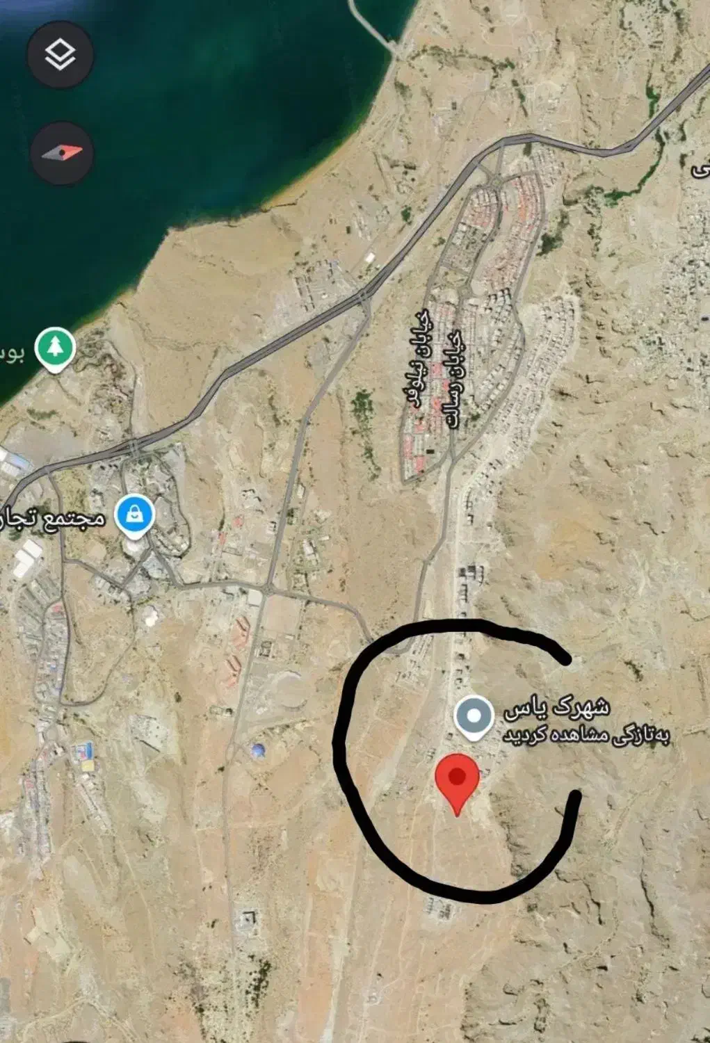 زمین منطقه آزاد شهرک یاس A2-079|فروش زمین و ملک کلنگی|چابهار, |دیوار