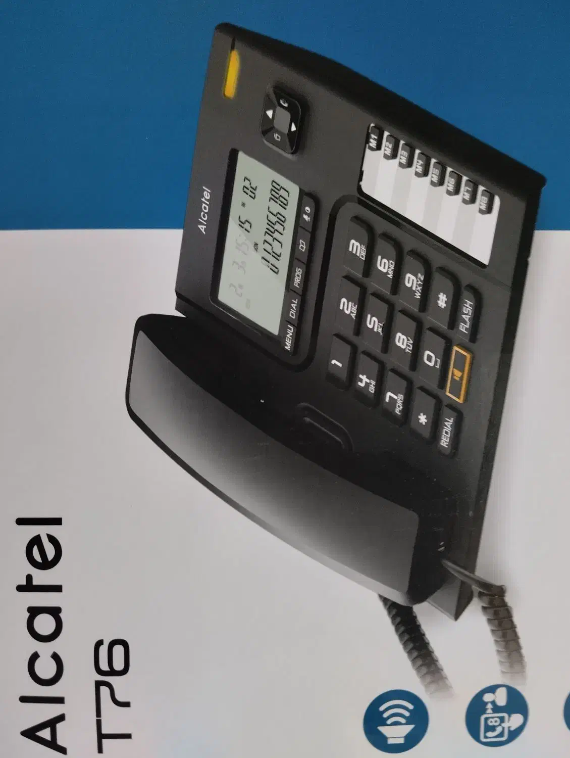 گوشی تلفن ثابت کاملا نو|تلفن رومیزی|نوشهر, |دیوار