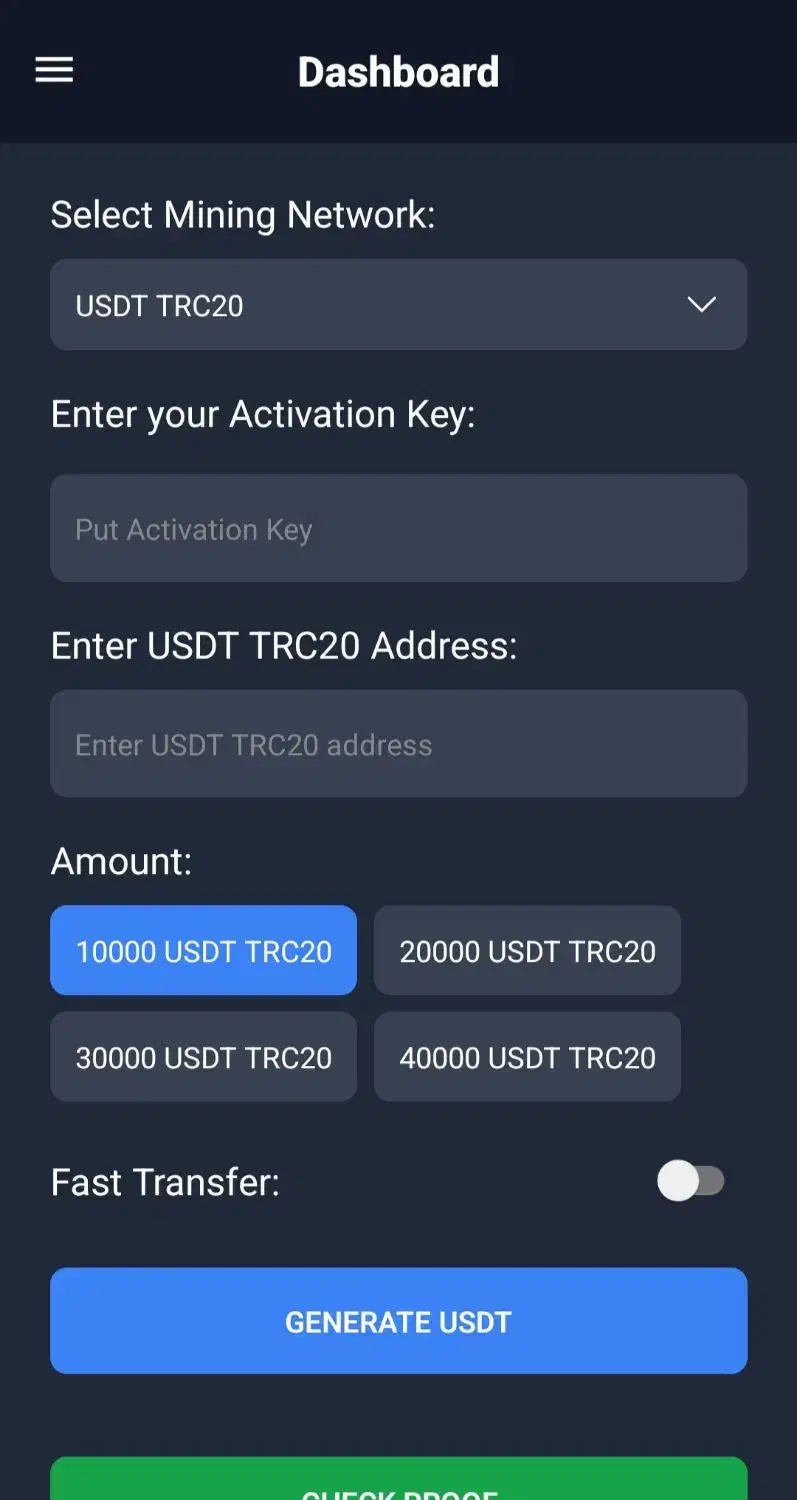 فروش نرم افزار تولید تتر Trc20 و BEP20 و BTC|قطعات و لوازم جانبی رایانه|تهران, ولنجک|دیوار