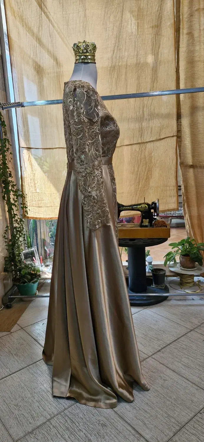 پیراهن مجلسی دو دامنه|لباس|تویسرکان, |دیوار