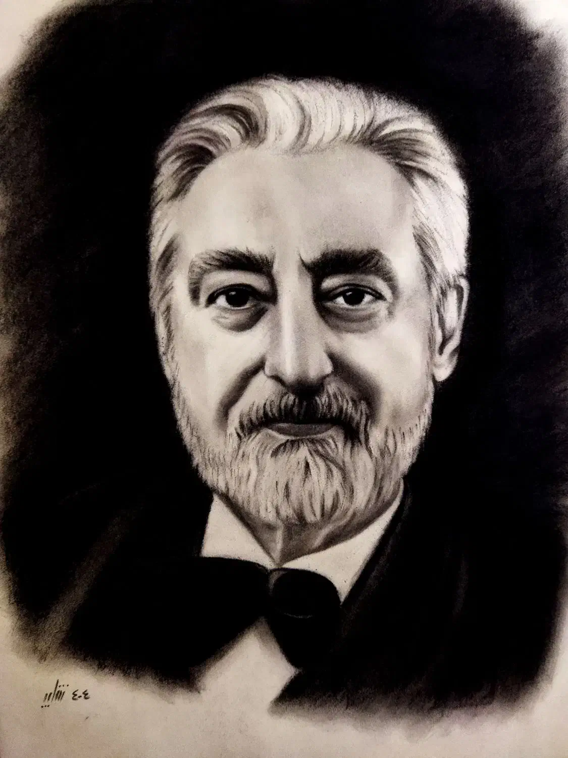 قبول سفارشات سیاه قلم چهره و غیره|تابلو، نقاشی، عکس|چابکسر, |دیوار