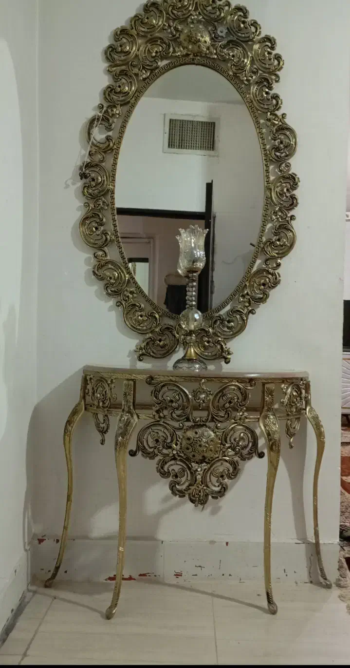 اینه کنسول ساعت|ساعت دیواری و تزئینی|مشهد, انقلاب|دیوار