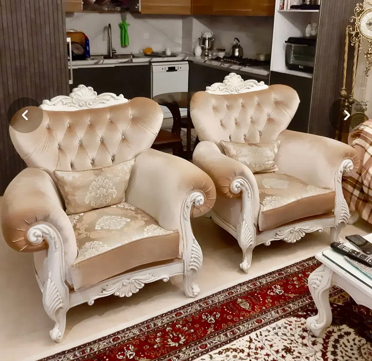 مبلمان ۸ نفره ترک|مبلمان خانگی و میز عسلی|تهران, شهرک آزمایش|دیوار