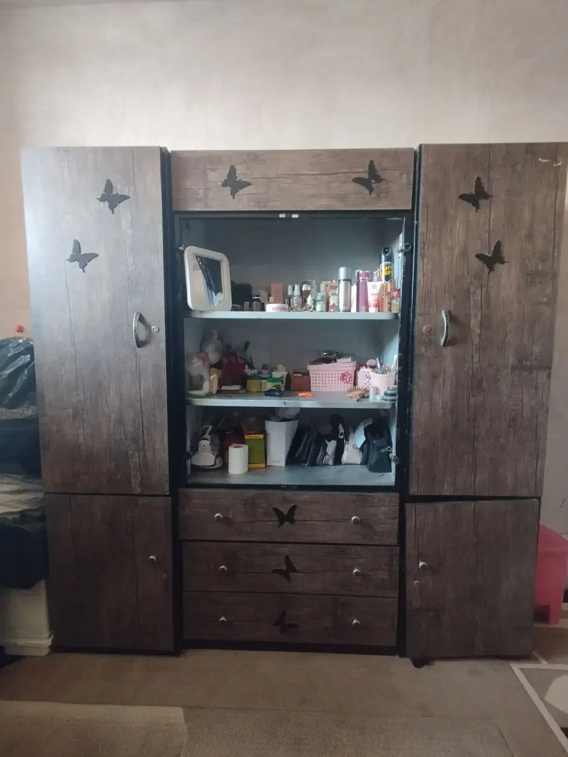 کمد لباسی ودکوری|جاکفشی، کمد، دراور|پاسارگاد, |دیوار