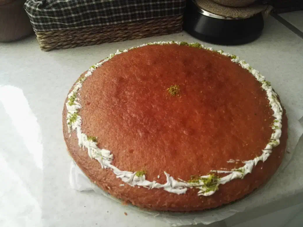 کیک با آرد سمولینا|خوردنی و آشامیدنی|شیراز, شهرک فرزانگان|دیوار