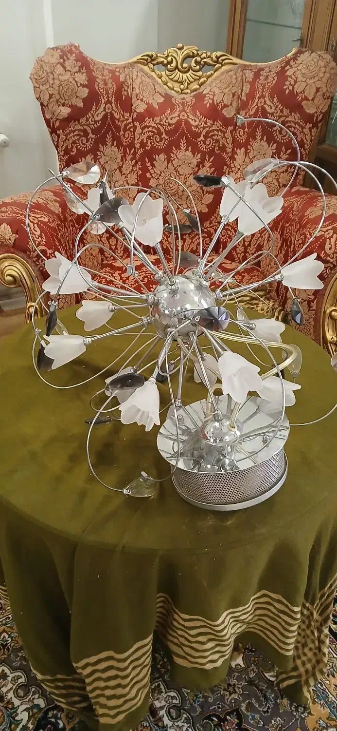 لوستر استیل|لوستر و چراغ آویز|رودهن, |دیوار