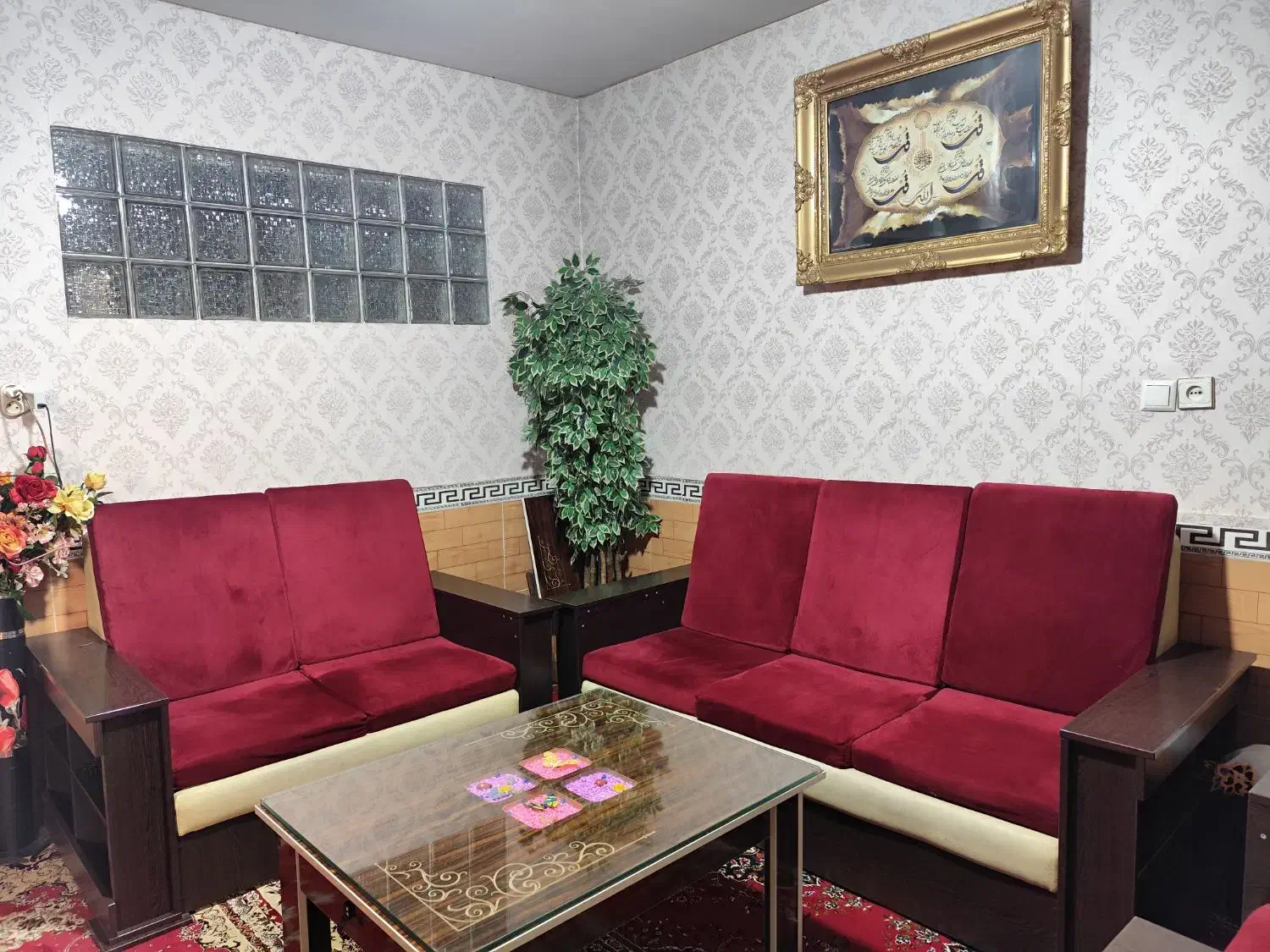 مبل هفت نفره|مبلمان خانگی و میز عسلی|کرج, پیشاهنگی|دیوار