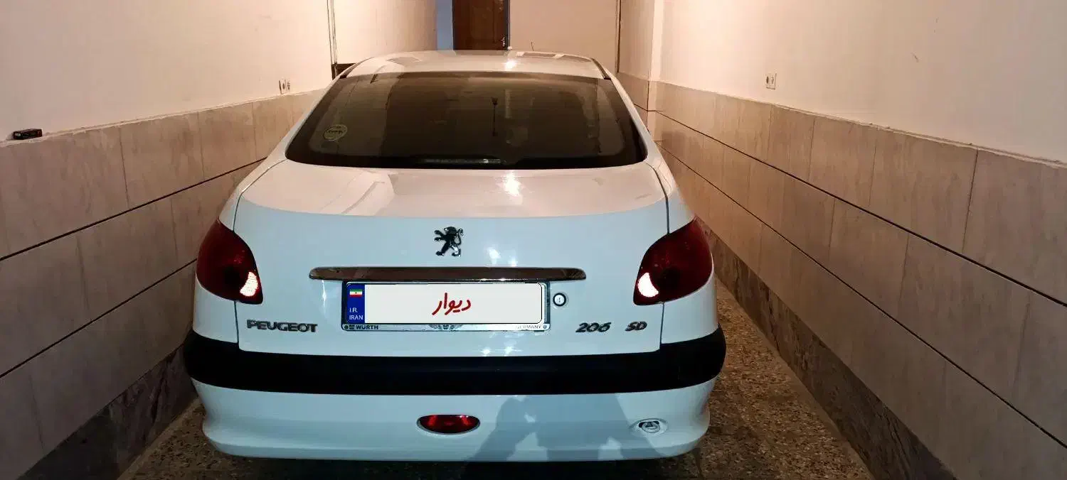 پژو 206 sd|خودرو سواری و وانت|فلاورجان, |دیوار
