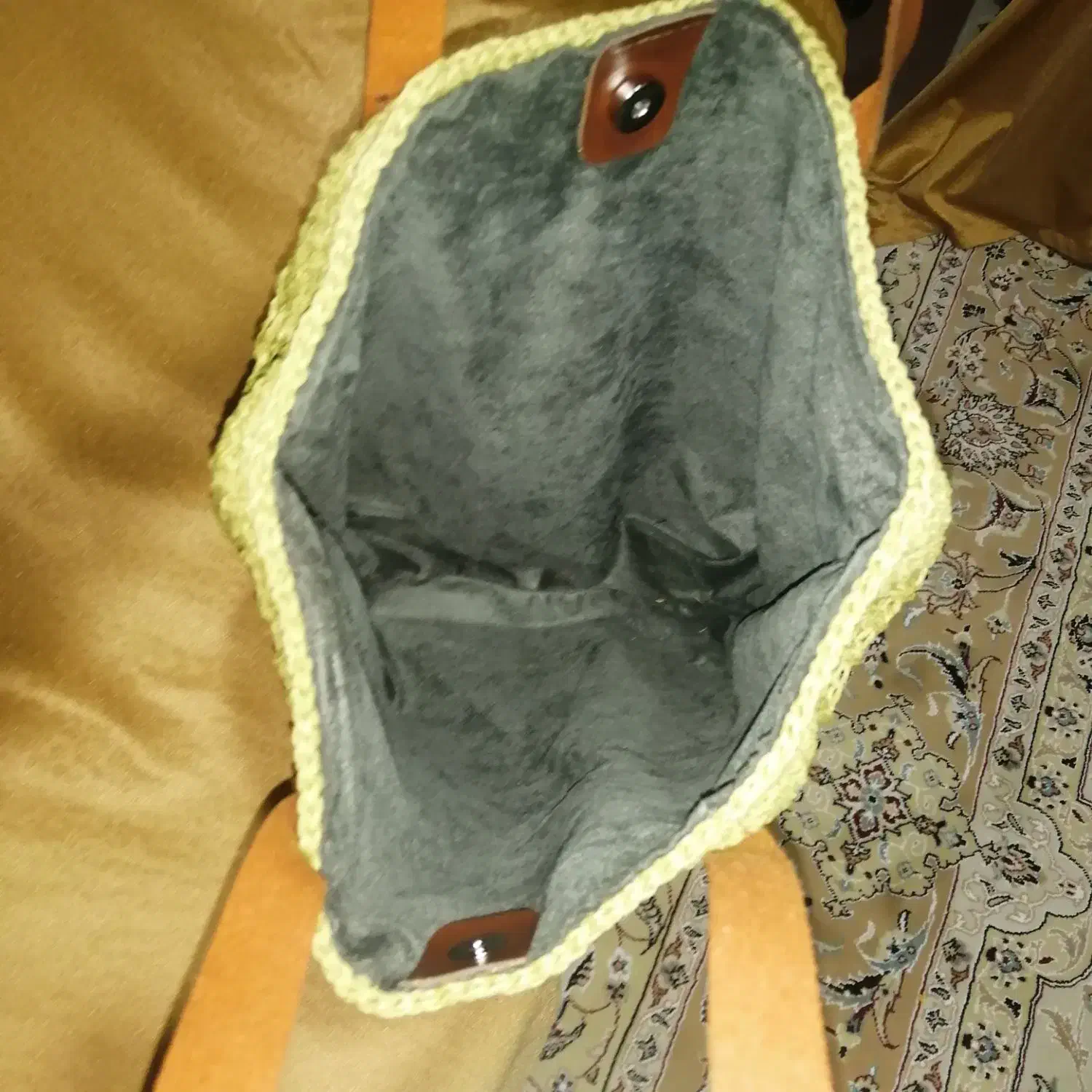 کیف رو دوشی رافیا|کیف، کفش، کمربند|اهواز, زیتون کارمندی|دیوار