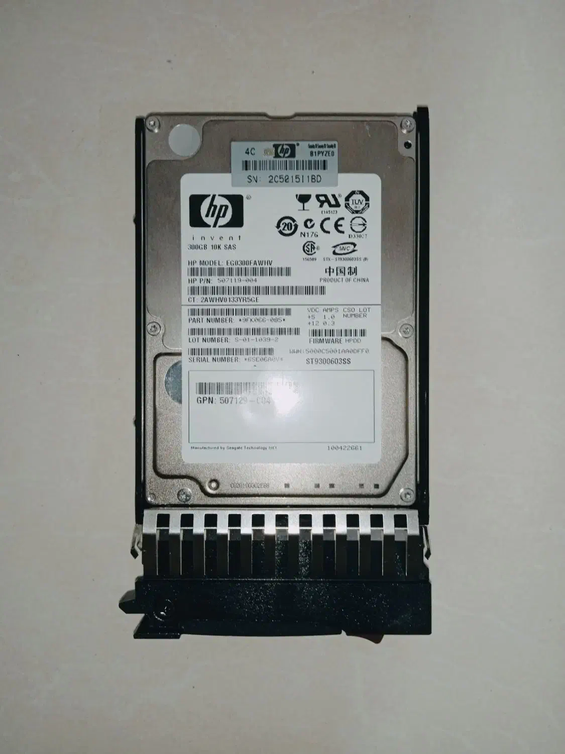 هارد سروری HP 300GB نو و بدون استفاده|قطعات و لوازم جانبی رایانه|تهران, شیوا|دیوار