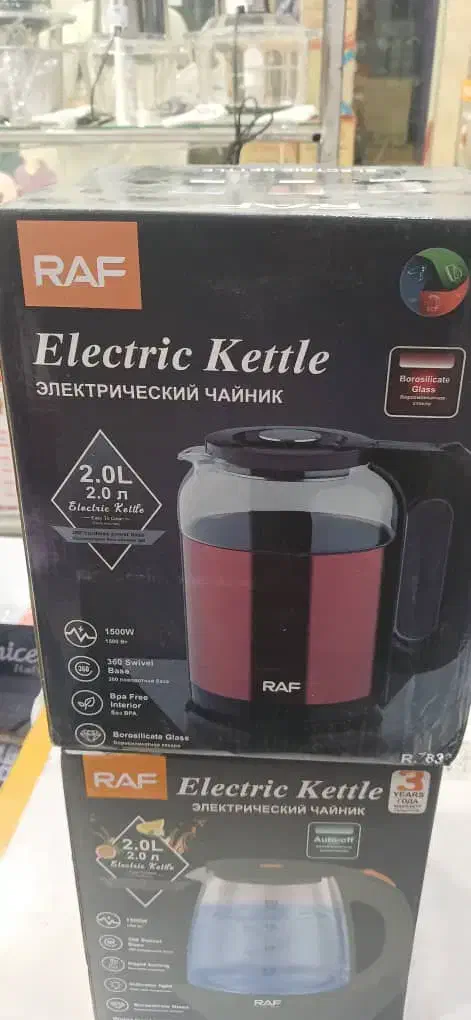 کتری برقی  شیشه ای رنگی|قوری، کتری، قهوه‌ساز دستی|بندر گناوه, |دیوار