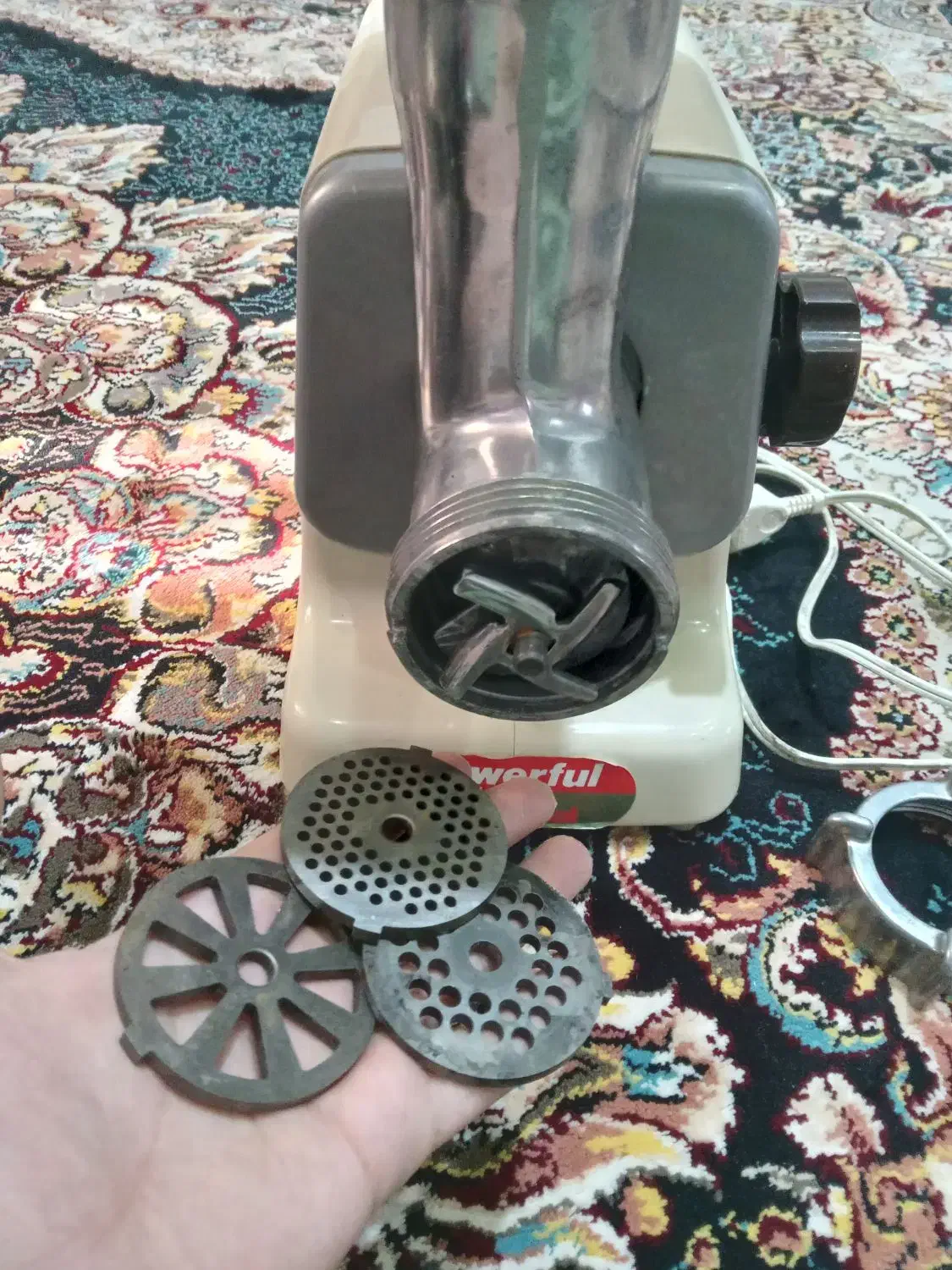 چرخ گوشت مدل Powerful National|خردکن، آسیاب، غذاساز|پاکدشت, پاکدشت (مامازند)|دیوار