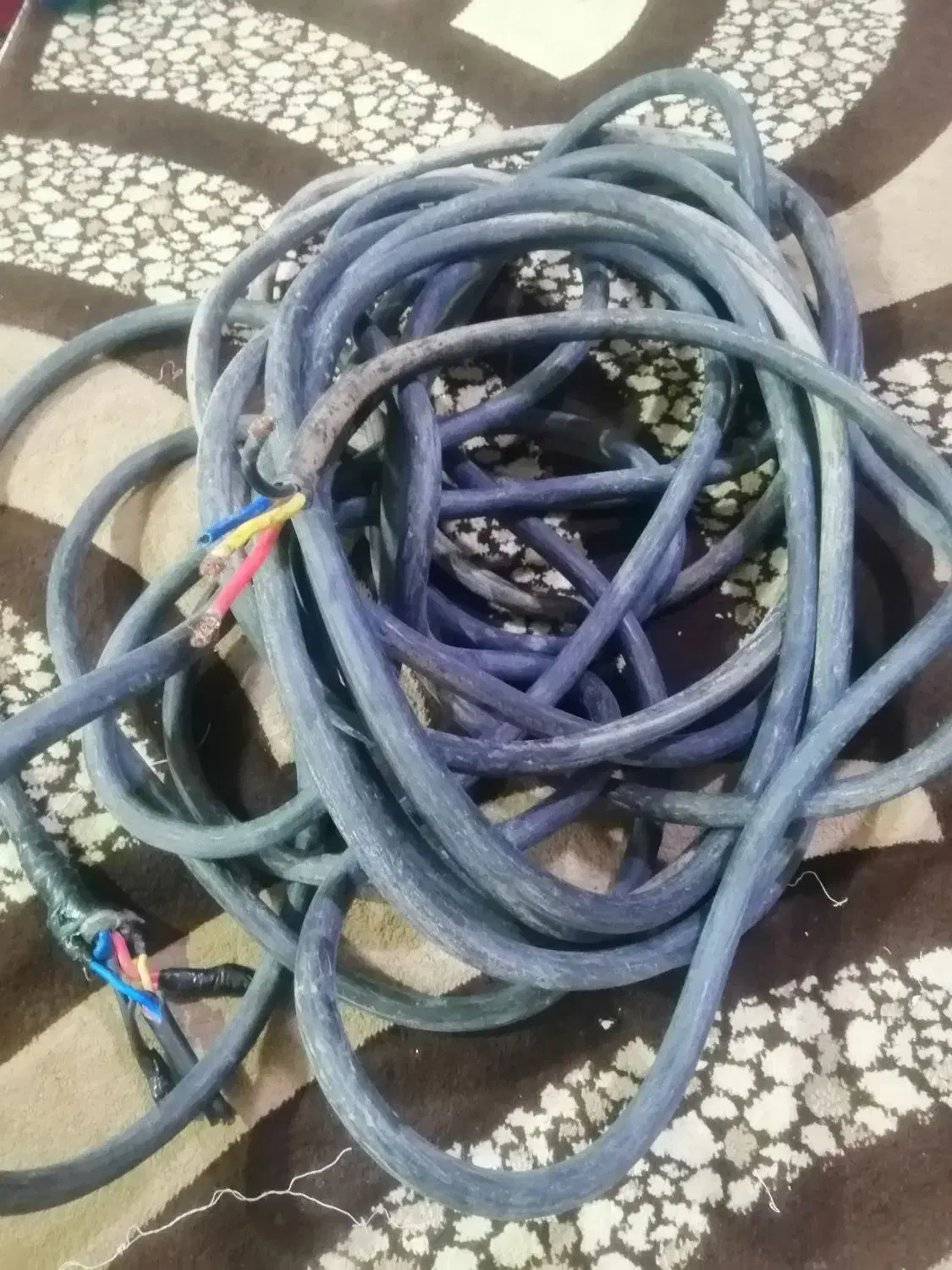 سیم کابل 6\4 تمام مس|مصالح و تجهیزات ساختمان|تاکستان, |دیوار