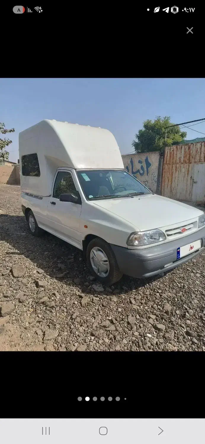 پراید وانت کابین دار|خودرو سواری و وانت|تهران, مشیریه|دیوار