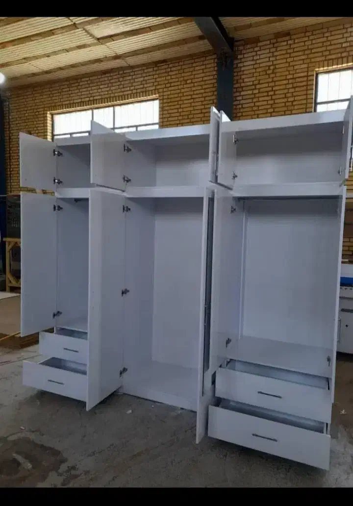 کمد دیواری باکسی آماده مخصوص لباس و رختخواب|جاکفشی، کمد، دراور|رشت, خمیران زاهدان|دیوار