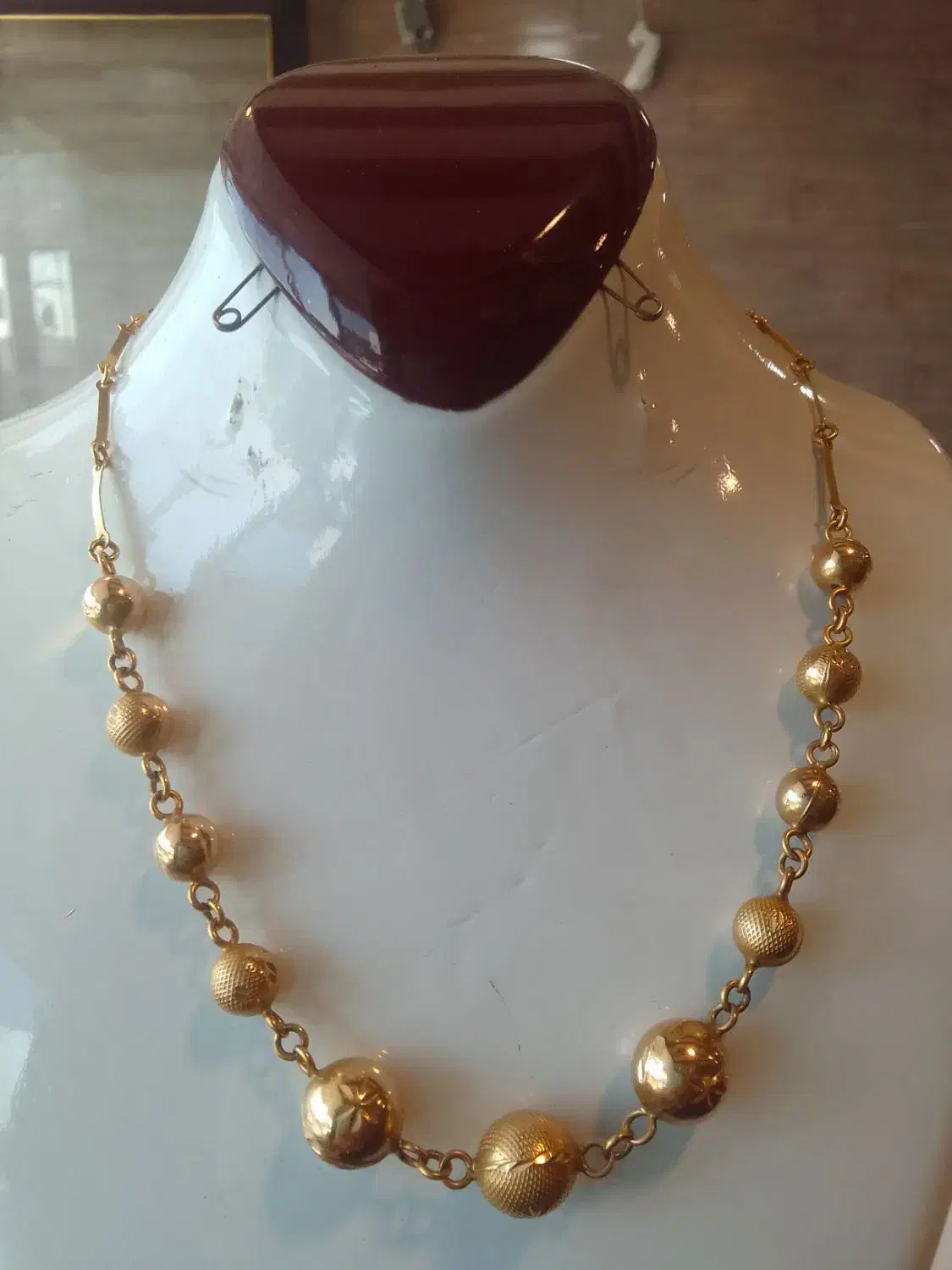 طلا گردنی زیبا ۲٪|جواهرات|اقلید, |دیوار