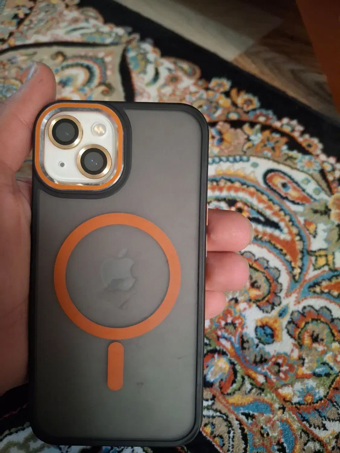 ایفون 13 نرمال درحد اکبند 128 سفید|موبایل|مشکیندشت, |دیوار