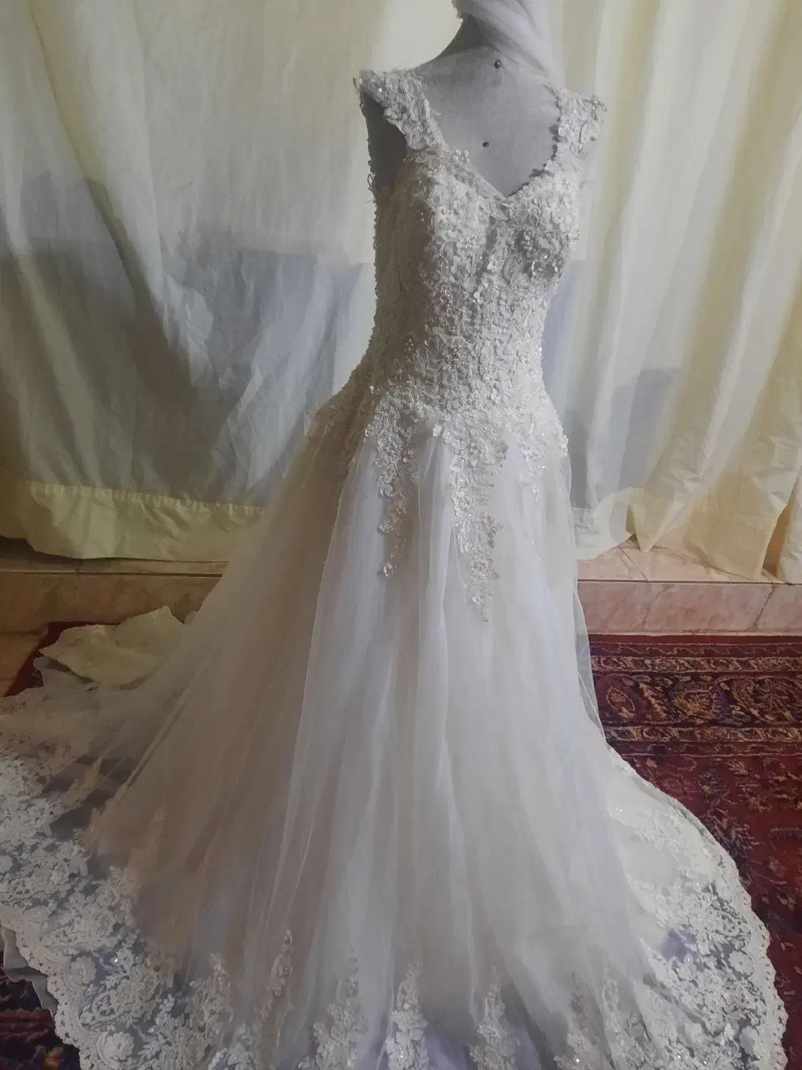 اجاره لباس عروس فقط ۲ تومن|لباس|قزوین, |دیوار