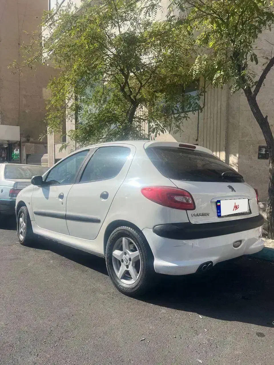 206اتومات مدل 89|خودرو سواری و وانت|تهران, درختی|دیوار