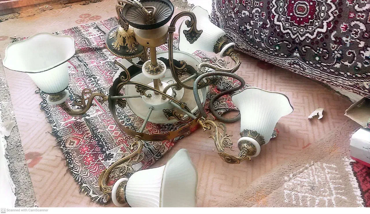 فروش لوستر سلطنتی|لوستر و چراغ آویز|فردوس (خراسان), |دیوار