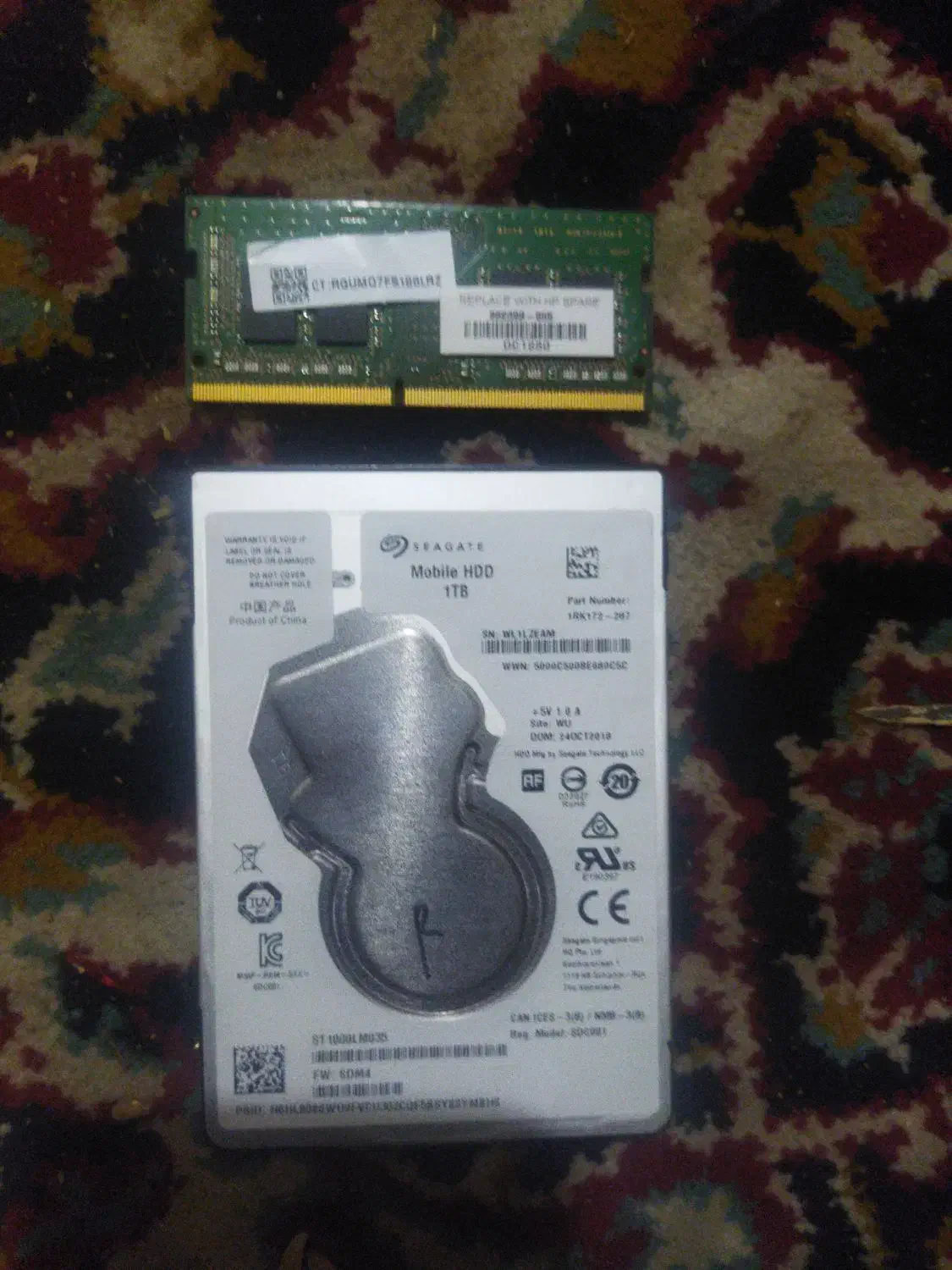 هادر و رم لب تاپ|قطعات و لوازم جانبی رایانه|بیرجند, |دیوار