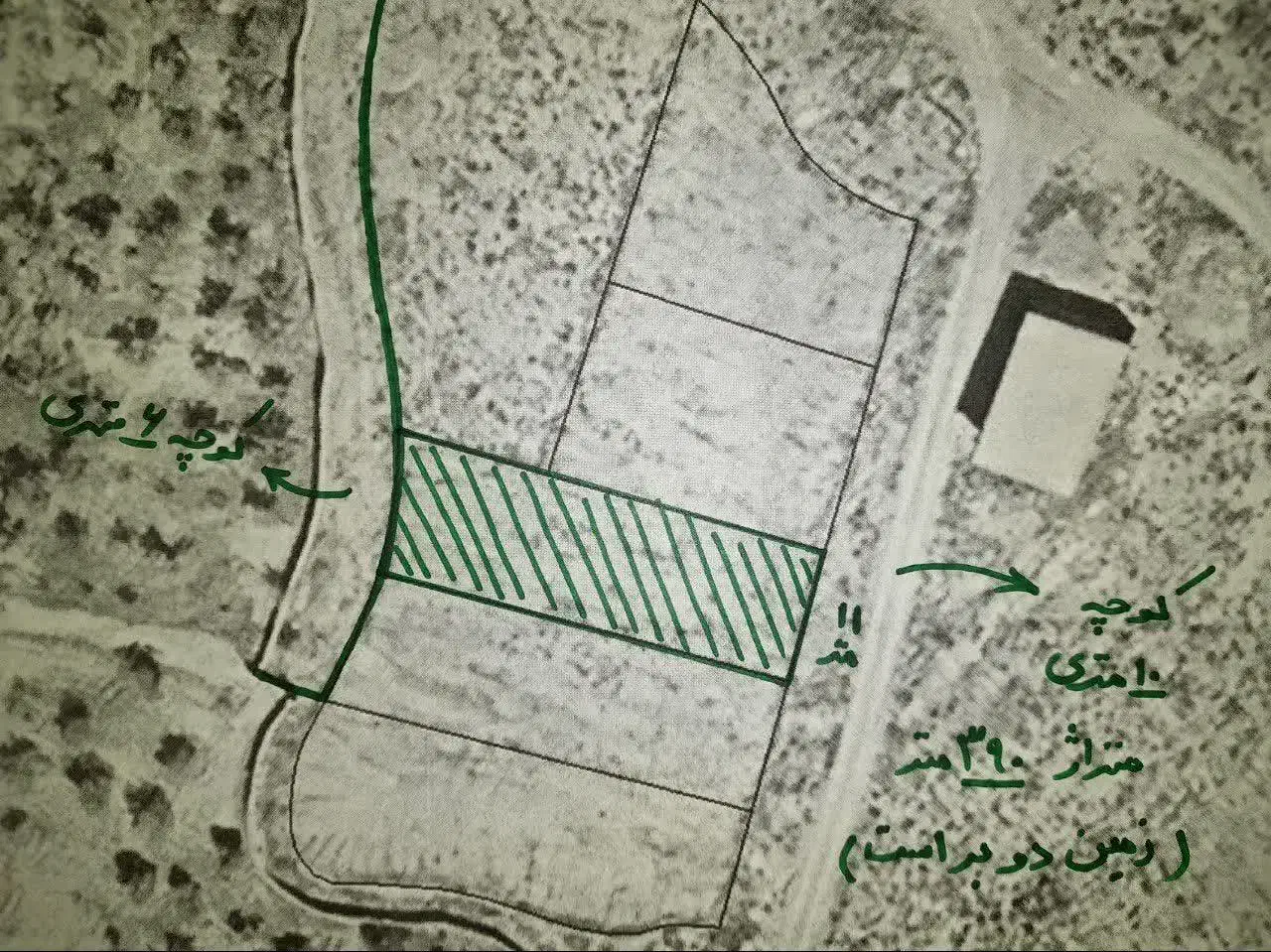 زمین خوشنقشه در موقعیت خاتونآباد|فروش زمین و ملک کلنگی|نیر (یزد), |دیوار