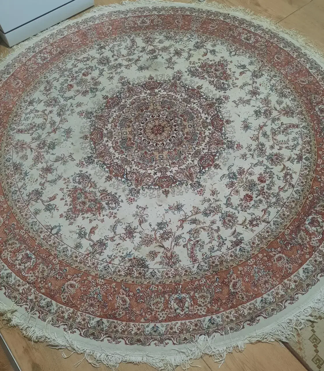 فرش گرد چهار متری|فرش|گرگان, |دیوار