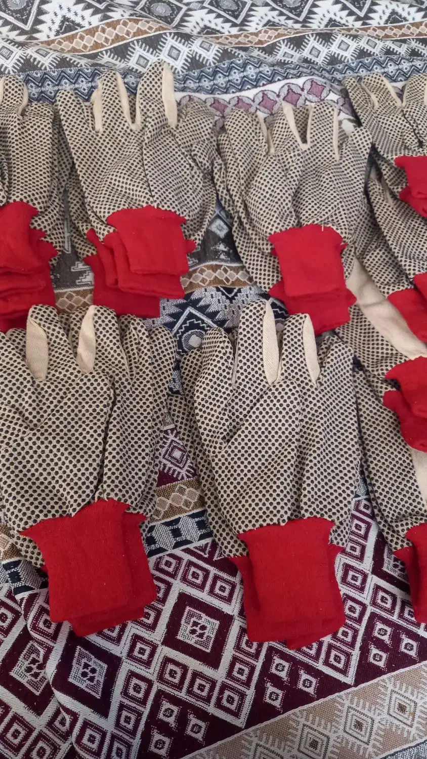 دستکش خال دار ۱۵ جفت|کیف، کفش، کمربند|محمدشهر, محمدشهر|دیوار