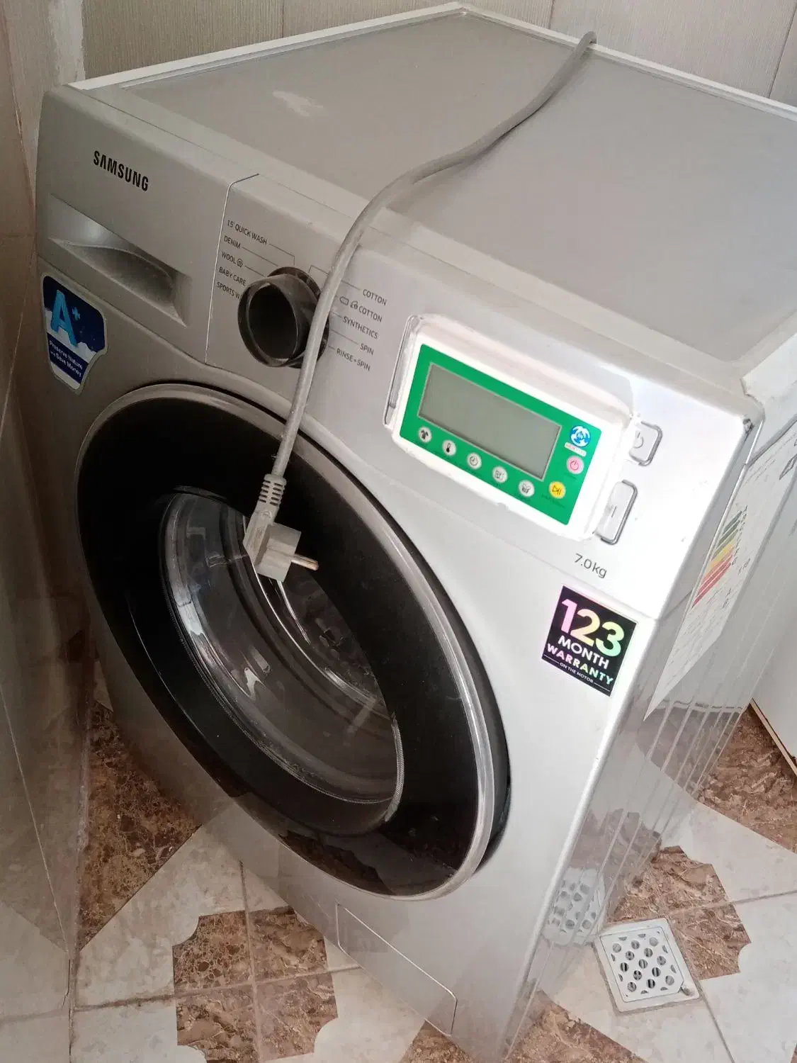 لباسشویی سامسونگ 7kg|ماشین لباسشویی و خشککن لباس|چغادک, |دیوار