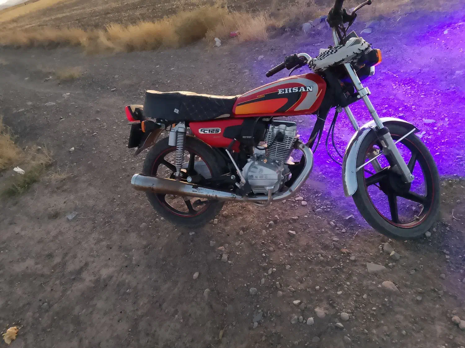 موتور احسان 125|موتورسیکلت|نصر آباد, |دیوار