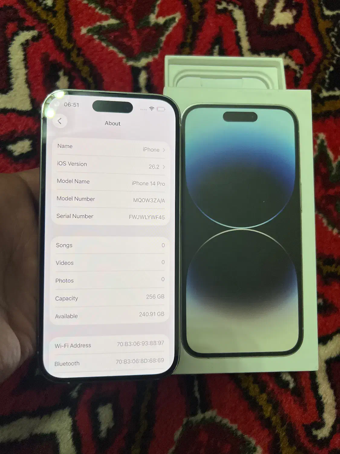 آیفون ۱۴ پرو دوسیم zaa پک‌اصلی|موبایل|تبریز, |دیوار